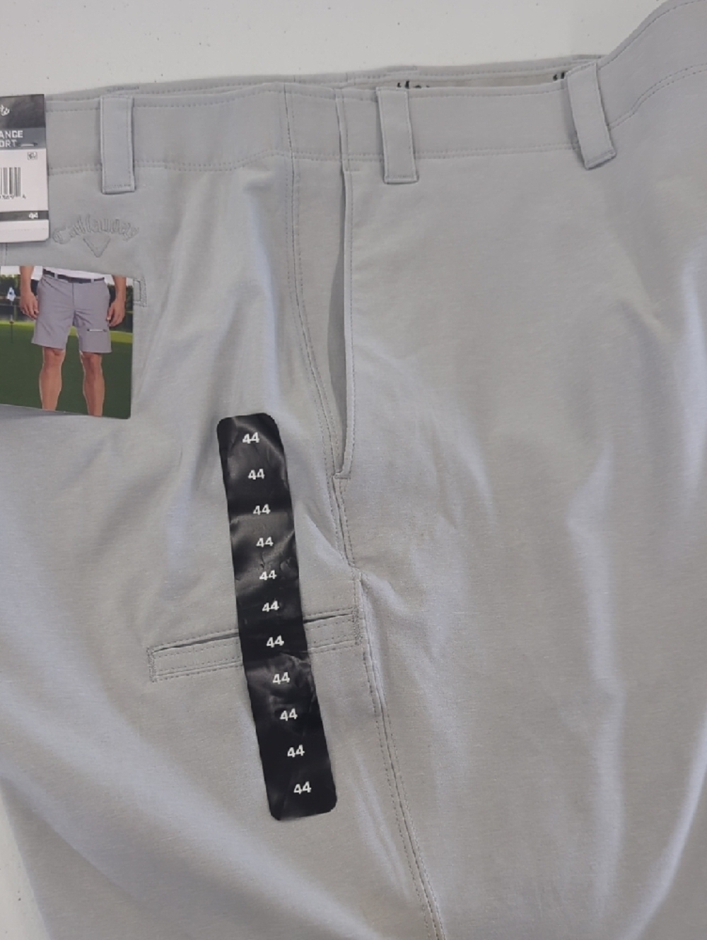 Callaway Light Gray Performance Golf Shorts - Picture 4 of 6